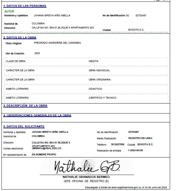 PROXIMAMENTE: Ingeniería del Cannabis (Pregrado por ciclos propedéuticos de forma virtual)
