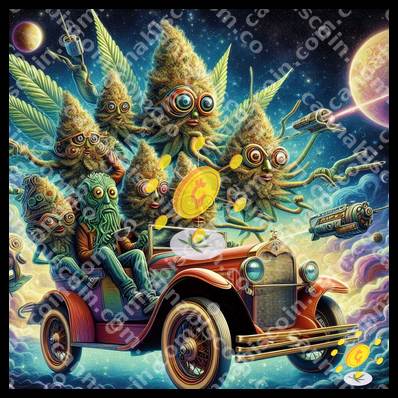 Buds in the cosmic car