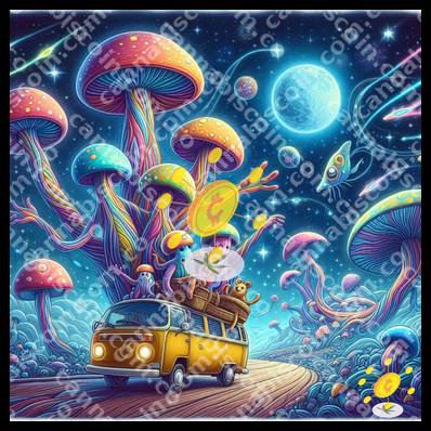 Weed on the intergalactic journey