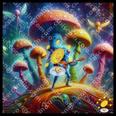 Bow in the origin of the mushroom