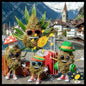 Adventure of ganyas in the mountain