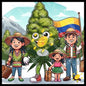 Adventure of moñito in the mountains