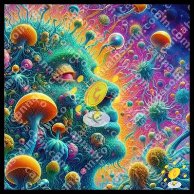 Bud in the face of the universe