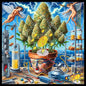 Bud in the scientific masterpiece