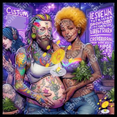 The Embrace of Herb and Love