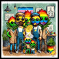 The Green Family Embrace