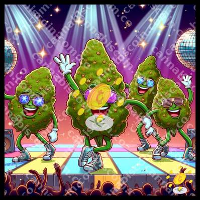 Weed in the party of lights