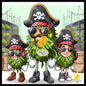 Bud in the treasure party