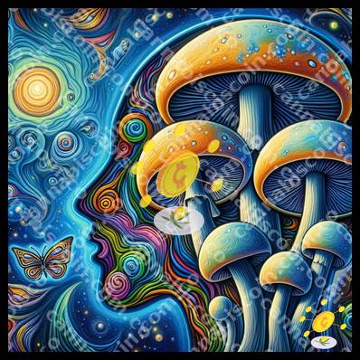 Wise Mushroom in Astral Meditation