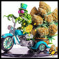 Surreal Orbit of Ganya and Motorcycle