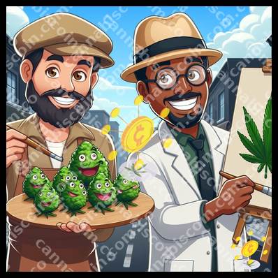 Buds in the mural of life