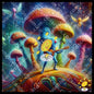 Bow in the origin of the mushroom