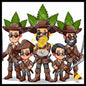 Warriors of the Cannabic Headbands in Action