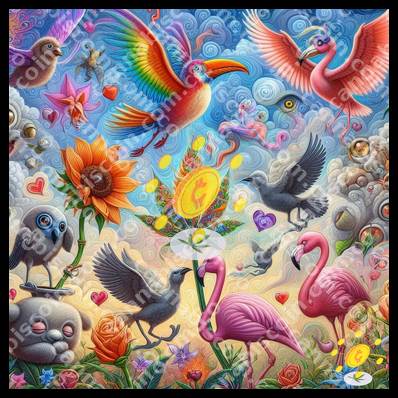 Birds in a Ganja Sky