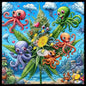Underwater Party of Blunts and Octopuses