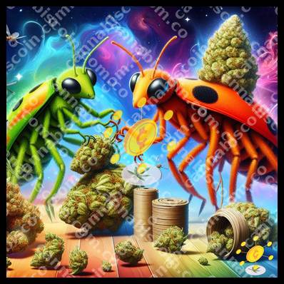 Symphony of Bees and Buds