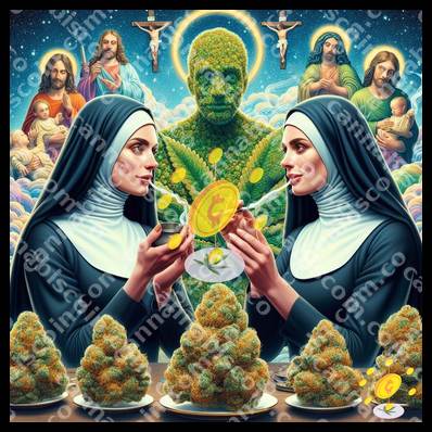 Spiritual Trio of Illuminated Buds