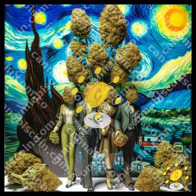Van Gogh's Bud Dance