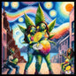 Yerba of love in the stroll