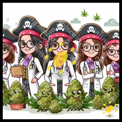 Weed in the pirate lab