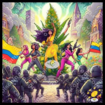 Yerba in the dance of the warriors