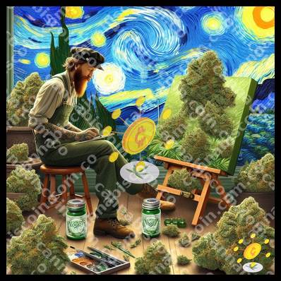 Stellar Herb on the Canvas