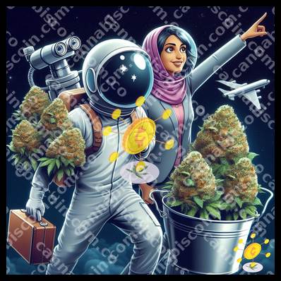 Wandering Herb on its Cosmic Path