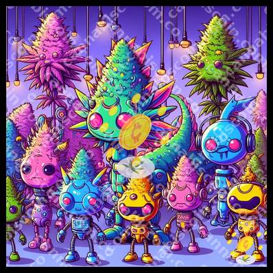Alien herbs in the digital forest