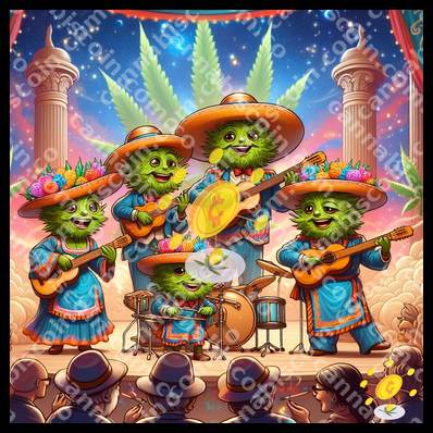 Yerbas in the orchestra of colors